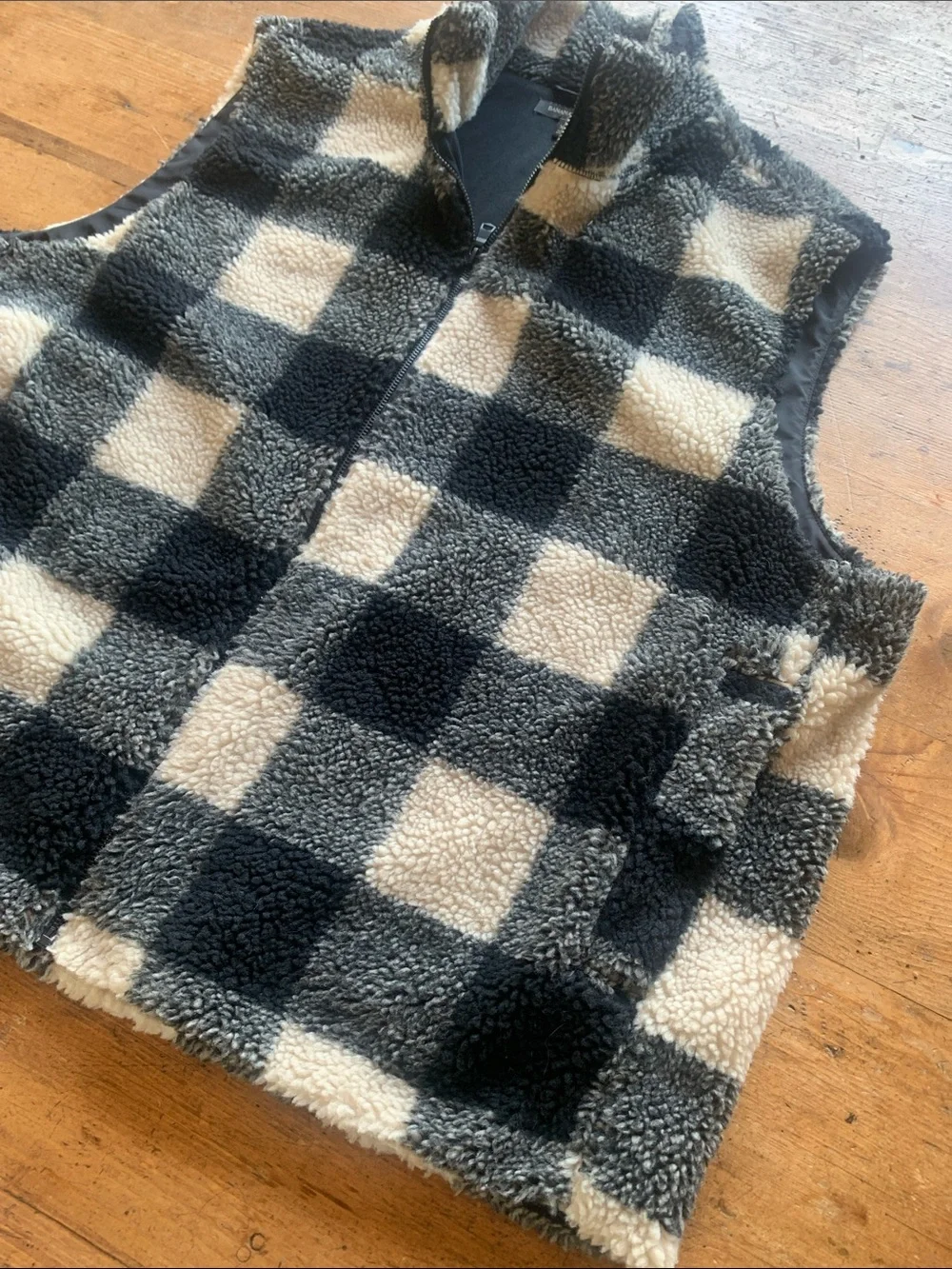 Banana Republic plush sherpa